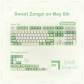 Sweet Zongzi on May 5th 104+30 PBT Dye-subbed Keycaps Set for Cherry MX Mechanical Gaming Keyboard